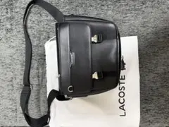 LACOSTE ショルダーバッグ ブラック