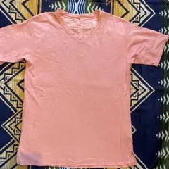 KAPITAL ゆるVネックリネンTシャツ　Mサイズのサムネイル