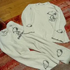 ジェラピケスヌーピーパジャマ上下セット！