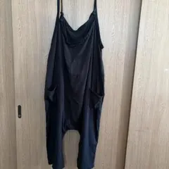 SO 黒 サロペット