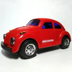 ミキハウスとのコラボのビートル フォルクス ワーゲン ビートル ミキハウス 車 おもちゃ 赤 黄 2