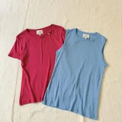 ANTIPASTアンティパスト半袖Tシャツ＆ノースリーブカットソー 2枚セット蜂のサムネイル
