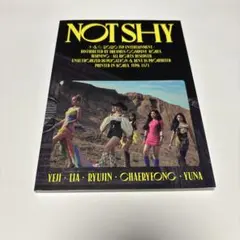 ITZY：NOT SHY　A ver.初回限定特典付き　ポスター付き　トレカあり