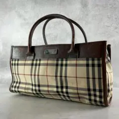 Burberry ノバチェック ボストンバッグ ヴィンテージ - メルカリ