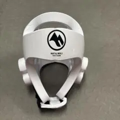MARTIAL WORLD 空手 テコンドー　ヘッドガード 白
