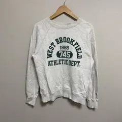 【L235】 Champion 三段カプセルトレーナー サイズL グレー