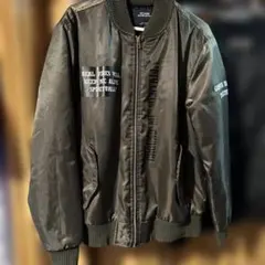 オリーブグリーン、ブラック ジャンパーセット