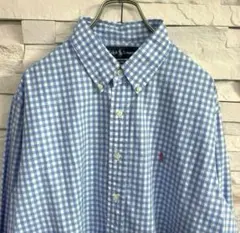 Ralph Laurenラルフローレン CUSTOM FIT チェックシャツ