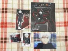 東京喰種EX オンライン くじ引き堂 金木研 アクスタ　キーホルダー