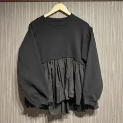 極美品【OTO.HA】　オトハ　レディースニット　トップス　フリルニット