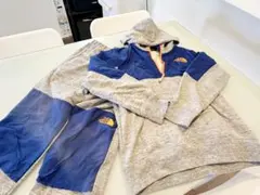 THE NORTHFACE ALTスウェット 上下 140 グレー/青