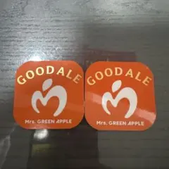 GOODALE ミセス　ステッカー 2枚セット