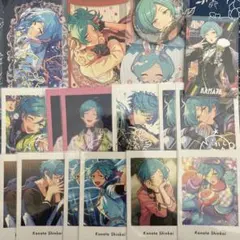 あんスタ 深海 奏汰 ぱしゃっつ ミュージアム カード コースター 缶バッジ