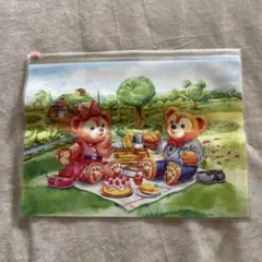 ダッフィー & シェリーメイ ポーチ　スライダーポーチ　香港ディズニー