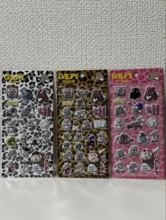 GALFY キャラクターシール 3枚セット