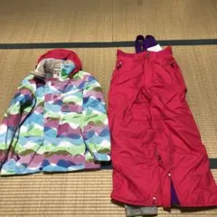 ジュニア用スキーウェア2着セット