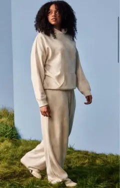 新品タグ付き⭐︎ZARA ソフト Vネック スウェットシャツ S 正規品