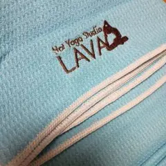 LAVA 新品未使用ヨガラグ　ミントブルー　ヨガタオル　ホットヨガ