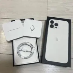 Apple iPhone 13 Pro シルバー ケース ケーブル（本体なし)￼