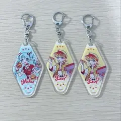 初音ミク 鏡音レン ダイソーコラボ アクリルキーホルダー