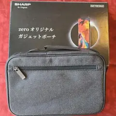 SHARP zero オリジナル ガジェットポーチ ポーチ ケース　グレー