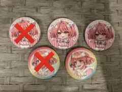 カラフルピーチ　のあ　ぷぴぱ　缶バッチ　3個