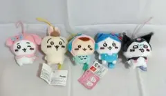 ちいかわ×サンリオキャラクターズ　マスコット　コンプリートセット　5体のサムネイル