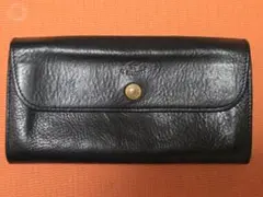ILBISONTE イルビゾンテ レザー長財布 黒