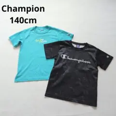 Champion　チャンピオン　tシャツ　140　ロゴ　プリント　刺繍　バスケ
