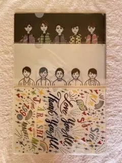 嵐を旅する展覧会　クリアファイル 3枚セット