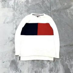 TOMMY HILFIGER ブロックカラー ニット M アーカイブ y2k