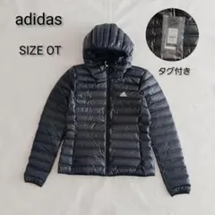 タグ付き未使用✨アディダス ライトダウンフーディ ダウンジャケット 黒