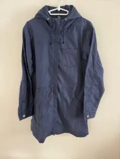 ロゴス ネイビー フード付き マウンテンパーカー