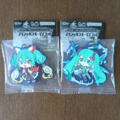 GUNDAM×MIKU ラバーマスコット　2個セット