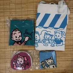 【新品】オサムグッズ4点セット トートバッグ ポーチ キャラクターグッズ