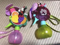 ディズニーミストファン　ハンディ扇風機２個セット