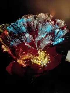 ポインセチア　光ファイバー？　70cm