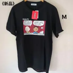 PEANUTS スヌーピー　メンズ Tシャツ ブラック 　Mサイズのサムネイル