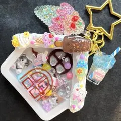 ♡アイスのおうちのシェイカーキーホルダー♡