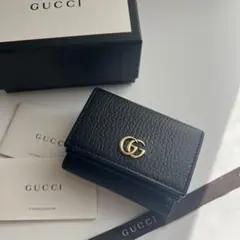 233 美品 GUCCI グッチ マーモント 3つ折り財布