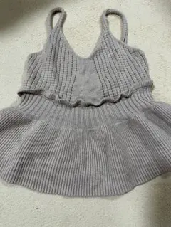 EGOIST エゴイスト　ニットキャミソール　ビスチェ風