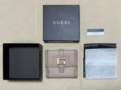 ちゅん様【大幅値下げ】グッチ GUCCI 2つ折り財布 ピンク系 刻印あり