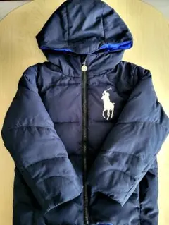 Polo ラルフローレン ビッグポニー ダウンコート ネイビー5T 115