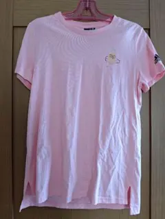 Adidas アディダス　ピンクパイナップルTシャツ サイズM相当