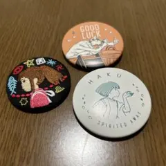 スタジオジブリ ピンバッジ 3個セット