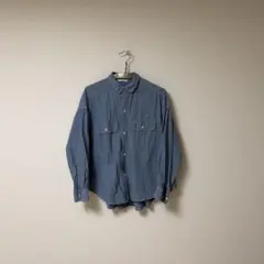 JOHNBULL デニムシャツ 長袖 ブルー