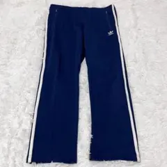 古着 adidas アディダス トラックパンツ ネイビー EUROPA XL