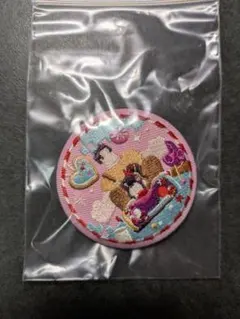 ディズニー　刺繍　缶バッジ　ビスケット　シュガーラッシュ