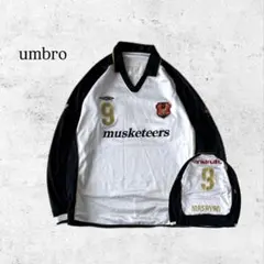 UMBRO アンブロ MUSロゴ 9番ユニフォーム 長袖 L～XLのサムネイル