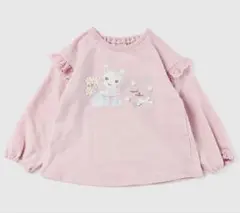 キムラタン　クーラクール　ウサギ刺繍 トレーナー ピンク　新品未使用　タグ付き